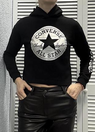 Укорочене худі converse 3