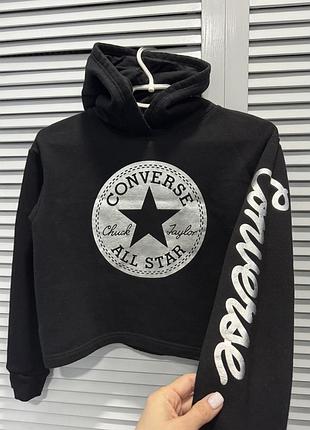 Укорочене худі converse 6