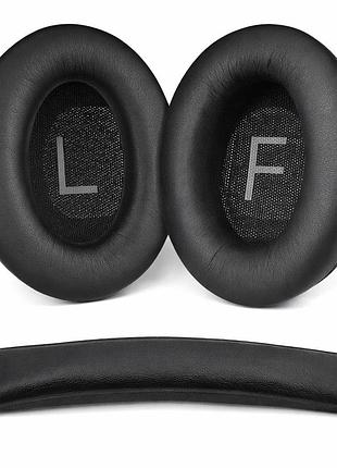 Комплект амбушюр и накладки для наушников bose quietcomfort qc35 qc35ii qc45 - синий