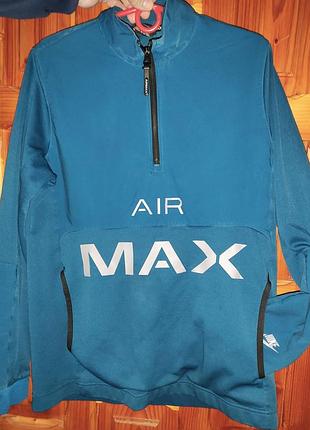 Спорт фирменная кофта (худи) nike air max.м