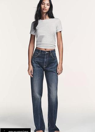 Джинси zara wide leg розмір 36