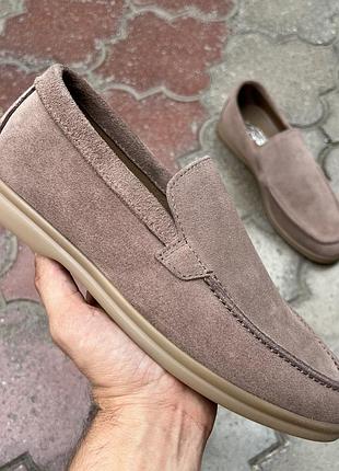 Новинка! лофери бежевого кольору