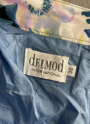 Яркая юбка миди delmod 8