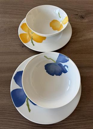Тарілки від livivn blumengeschirr