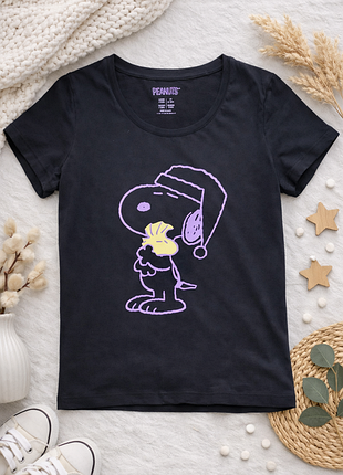 Футболка peanuts зі snoopy 🖤