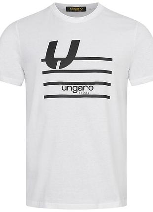 Футболка біла французької марки emanuel ungaro оригінал нова xl