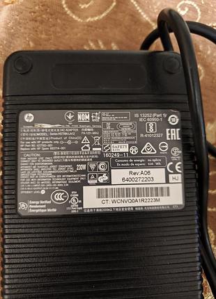 Оригинальный блок питания hp 230w 19.5v 11.8a (hstnn-la12)