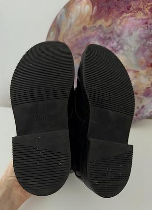 Черевики лакові h&m 4