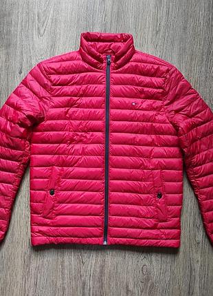 Tommy hilfiger  пуховик мікропух курточка.