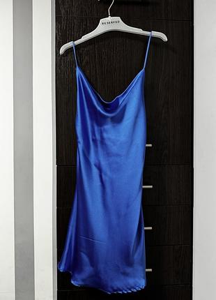 Атласна сукня zara