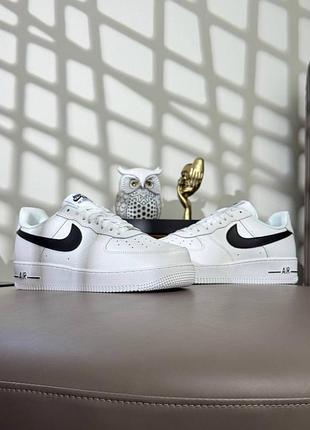 Мужские кроссовки nike air force 1 '07 white black