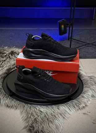 Кросівки nike react x infinity run 4, чорні 3