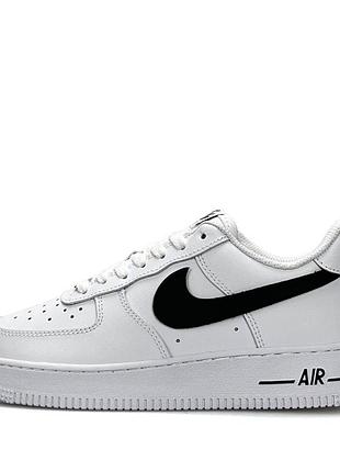Мужские кроссовки nike air force 1 '07 white black
