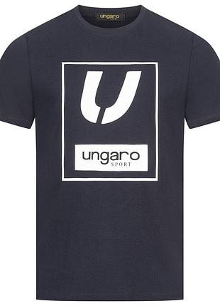 Футболка синя французької марки emanuel ungaro оригінал нова