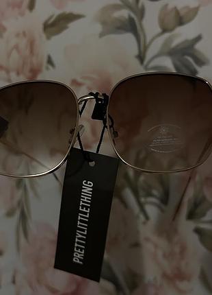 Окуляри сонцезахисні з uv filter 3 в металевій оправі
