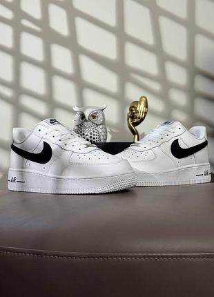 Жіночі кросівки nike air force 1 '07 white black