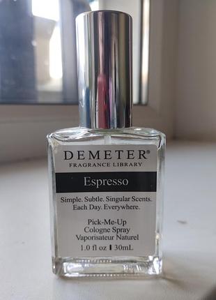 Одеколон espresso от demeter, 30 мл