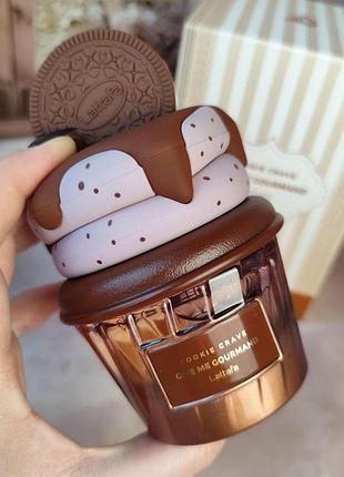 Женская парфюмерная вода lattafa give me gourmand cookie crave​​​​​​​​​ 15мл распив оригинальной парфюмерии 15мл