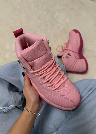Nike air jordan 12 retro pearl pink