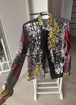 Шовкова сорочка versace оригінал