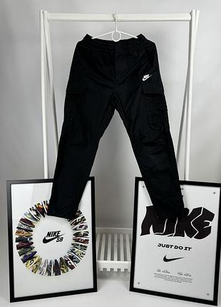 Оригінальні карго, нейлонові штани nike