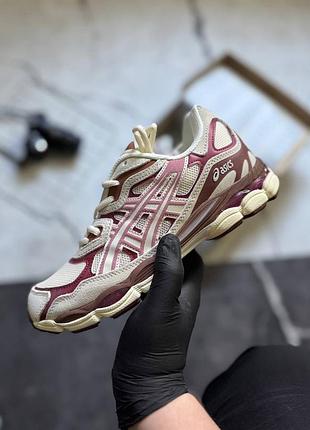 🟠  asics gel nyc sweet cream pink