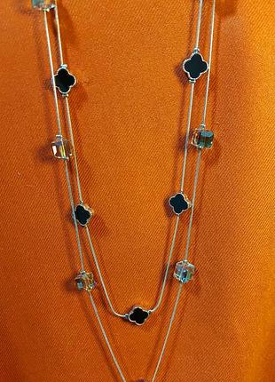 Колье-сотуар в стиле van cleef 2