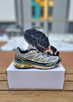Salomon xt-6 adv grey blue