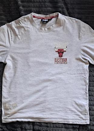 Оригинальная vintage/streetwear футболка nba chicago bulls by josh denz