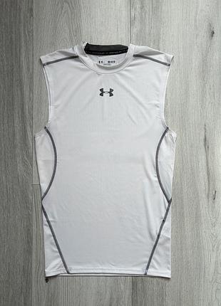 Клмпресійна спортивна майка футболка термо under armour чоловіча