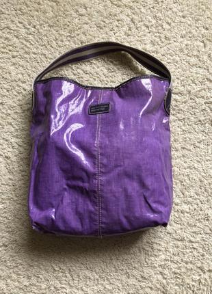 Сумка лаковая benetton сумка фиолетовая
