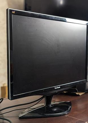 Монітор 22" viewsonic vx2262wm / вбудовані динаміки / бюджетний монітор