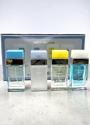 Набір парфумів dolce&gabbana gift set (4×30 мл)