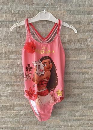 Суцільний купальник 🩱 moana 🌈 ваяна  disney 6 років, 116 см