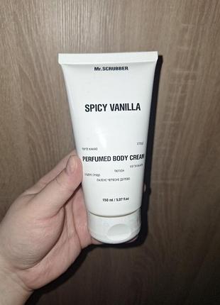 Mr.scrubber spicy vanilla perfumed body cream 150ml