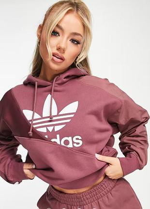 Adidas originals худі світшот вкорочений