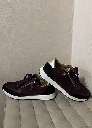Шкіряні замшеві кррсівки hotter women’s juno suede trainers shoes
