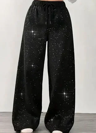 Неймовірні жіночі брюки палаццо в камінці. розміри 44-52