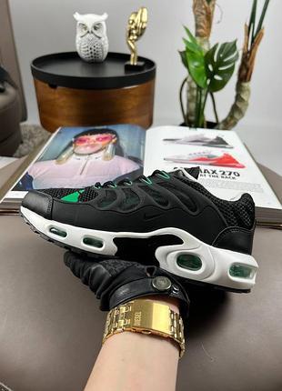 Чоловічі кросівки nike air max terrascape plus black white green