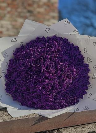 Букет з атласу