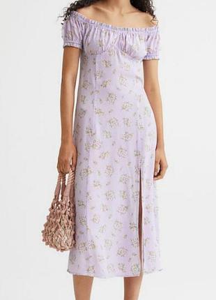 Легка літня сукня міді h&m