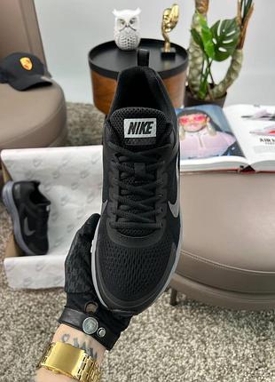 Мужские кроссовки nike zoom structure 17x black grey