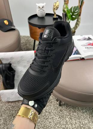 Мужские кроссовки nike zoom structure 17x all black