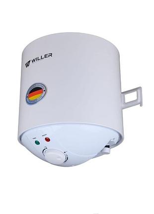 Водонагреватель вертикальный willer aev-06r palermo, 6л, цилиндрический дизайн, "мокрый" тэн