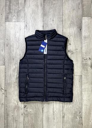 Max men collection жилетка xl размер стеганая демисезонная черная