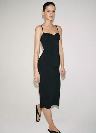 Сукня жіноча чорна zara new