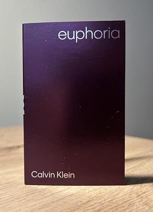 Парфумована вода euphoria calvin klein, пробник 1,2 мл