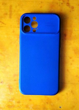 Силиконовый фирменный бампер на iphone 12 pro (13 pro)