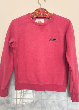 Superdry zara світшот толстовка рожева
