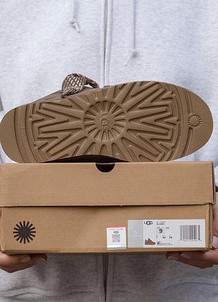 Ugg lowmel sneaker platform brown-olive 9